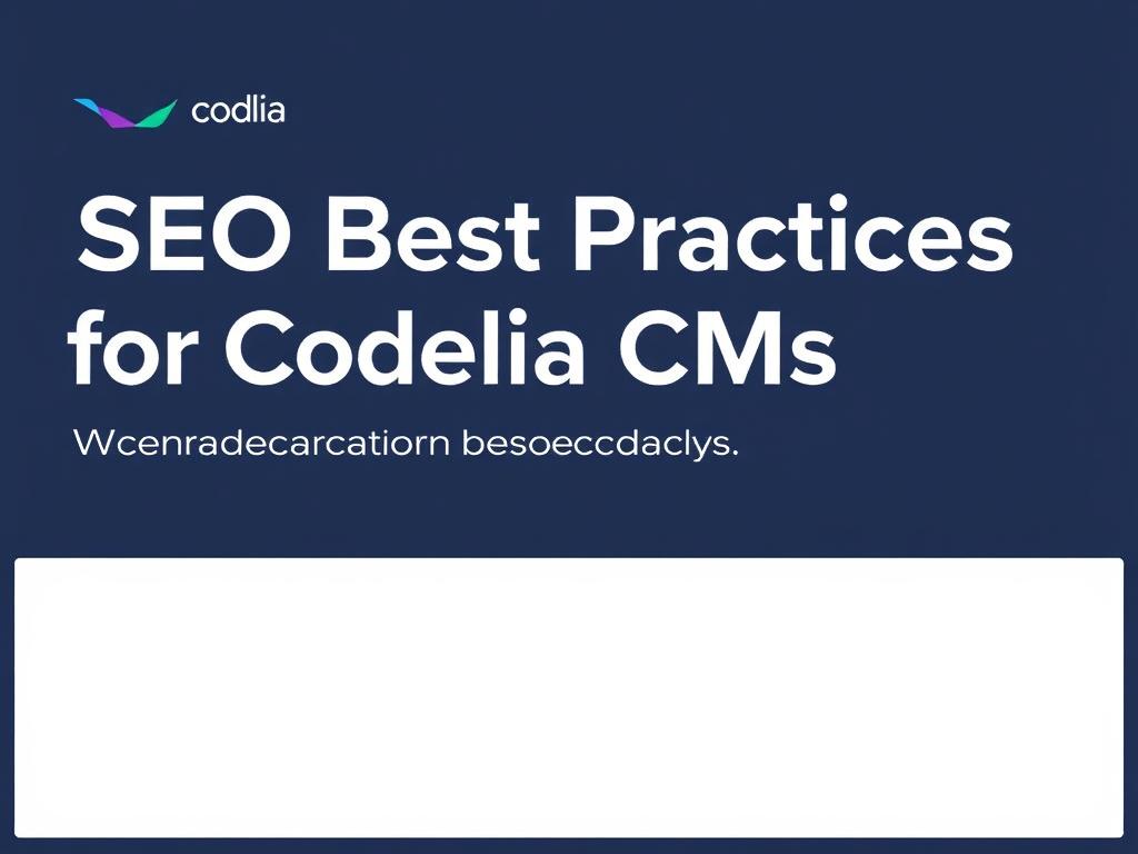    SEO Best Practices for Codelia CMS Websites. Technical SEO Tips Tailored for Codelia CMS