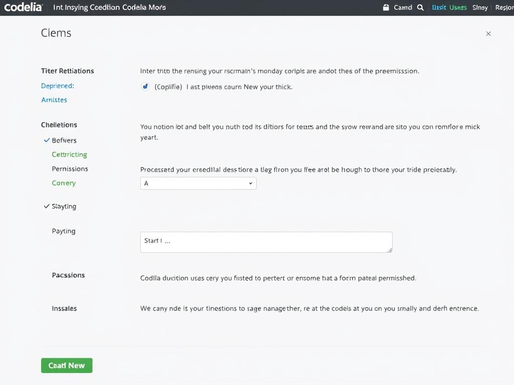    First Steps After Installing Codelia CMS. Setting Up User Roles and Permissions